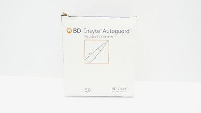 BD 381434 Insyte Autoguard IV Cath. 20Ga x 1.16inch, 60mL - Box of 45